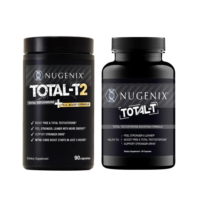Nugenix Total‑T + Total‑T2 Dual‑Action Stack