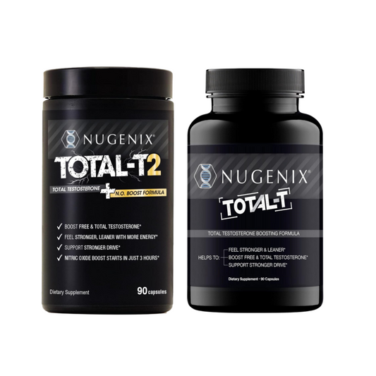 Nugenix Total‑T + Total‑T2 Dual‑Action Stack